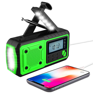 <span class=keywords><strong>Radio</strong></span> portable AM/<span class=keywords><strong>FM</strong></span> DAB étanche à l'eau et à l'énergie solaire pour les urgences domestiques et la survie en plein air - Product Image 5
