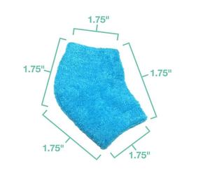 ถุงเท้าส้นเท้าที่ให้ความชุ่มชื้นกับพื้นรองเท้านุ่มสบายบุด้วยเจลเพื่อรักษาส้นเท้า<span class=keywords><strong>แตก</strong></span>แห้งในขณะที่คุณนอนหลับเพื่อสปา - Product Image 3