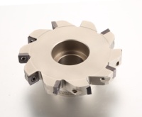 Fraise à trois arêtes CNC SMP03-125x16-B32-10T-12, outil de fraisage en acier à grande vitesse SMP