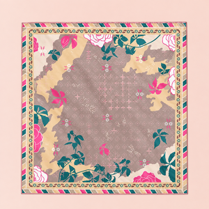 Bandana personnalisé 100% soie 27 pouces, foulard imprimé personnalisé pour la tête, le cou, les cheveux et accessoire de sac - Product Image 2