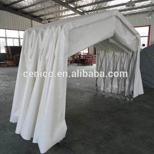 Abri de voiture à pousser et à tirer avec roulettes, vente chaude, auvent de garage pliable pour voiture, <span class=keywords><strong>tente</strong></span> de voiture rétractable - Product Image 2