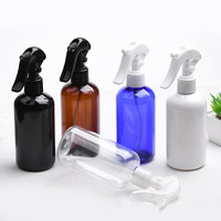 Bouteille de pulvérisation pour animaux de compagnie de 250 ml (8 oz) avec tête de pulvérisation bleue, vaporisateur à gâchette, distributeur de lotion pour barbier, salon de coiffure