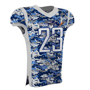 Camiseta de fútbol americano personalizada por sublimación, ligera, con logo personalizado, uniformes de fútbol americano en venta a bajo precio - Product Image 2