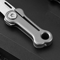 Populaire 5cr13 Stalen Bot Vorm Survival Opvouwbare Zak Mini Mes Camping Outdoor Fruitmes