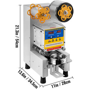 <span class=keywords><strong>Bonne</strong></span> vente machine par <span class=keywords><strong>La</strong></span> Sigillatura Di Tazze semi-automatique tasse scellant petite bulle thé yaourt tasse machine à sceller - Product Image 3