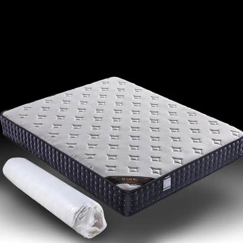 MIDOSO New latex spring mattress double size hotel wholesale pocket mattress manufacturer in china