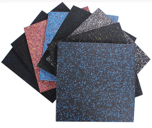 Baldosas deportivas EPDM duraderas de 10mm de grosor, rollos de colores, para gimnasio, suelo de goma - Product Image 3