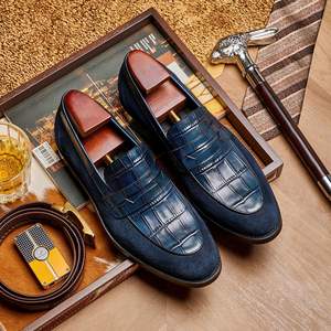 2025รองเท้าหนังรุ่นล่าสุดสวมใส่สบายและกันลื่นเหมาะสำหรับธุรกิจอย่างเป็นทางการ - Product Image 5