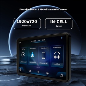 Thuận tiện 6-inch không dây Carplay <span class=keywords><strong>GPS</strong></span> <span class=keywords><strong>Navigator</strong></span> AM FM cho <span class=keywords><strong>Bluetooth</strong></span> Màn hình đúc cho bảng điều khiển cài đặt kết nối USB - Product Image 3