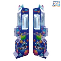 Mini machine à griffes compacte, attrape-poupées d'arcade à monnayeur, grue à jouets sur le thème des bonbons pour centres commerciaux et cinémas