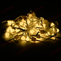 Guirnalda de Luces Inteligente con Control por Aplicación, Impermeable IP65, Programable para Contornos de Edificios y Jardines