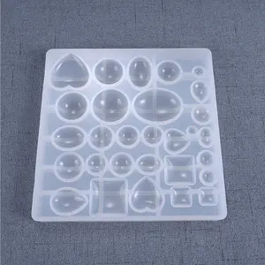 DIY handgemachte Kristall Patch Zeit Edelstein Anhänger täglichen Bedarf Geräte Silikon form