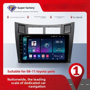 Estéreo para Auto Android Doble DIN 4+64G de 9 Pulgadas con <span class=keywords><strong>Carplay</strong></span> y Android Auto para Toyota <span class=keywords><strong>Yaris</strong></span> / Vizi 2005-2011, IPS, DSP, GPS, RDS, WIFI - Product Image 2