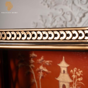 Đồ Nội Thất Trung Quốc Cổ Trà Cà Phê Rượu Tủ Góc Gỗ Chắc Chắn Tủ Sơn Tay Trang Trí Phòng Khách Phòng Ngủ Biệt Thự - Product Image 6