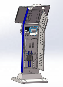 Quiosco del fabricante Conozca a su cliente Quiosco KYC para banca Información de reconocimiento de dedos faciales Quiosco táctil - Product Image 5
