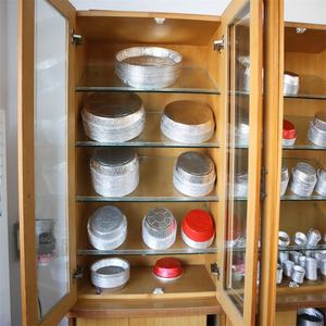 7 8 9 10 12 16 pulgadas lámina de catering contenedores de plata desechables pan redondo Paquete de aluminio para alimentos - Product Image 4