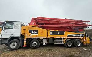 Camion pompe à béton diesel d'occasion 2021, portée verticale 60m, châssis auto-développé, Chine Putzmeister Shanghai, en vente - Product Image 5