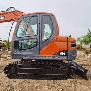Équipement d'occasion machines de construction de routes Doosan dx80-9c petite pelle d'occasion Doosan dx80 pelle d'occasion doosan dx75 dx80 - Product Image 4