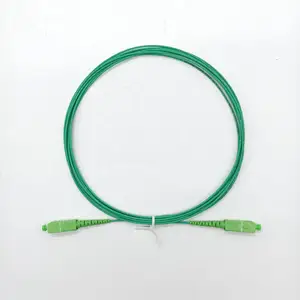 1.6Mm Sc/Apc Jarretiere Optique Vezels Sm Core Simplex Scapc Groen 3.5M Wit Fiber Optische 1.6Mm patch Cords