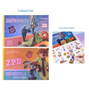 Cuaderno de Direcciones A4 Reforzado para Niños Unimass MK1005/1006, Cuaderno de Arte y Graffiti para Estudiantes de Primaria, Pintura Gouache, Cubierta <span class=keywords><strong>Azul</strong></span> de PP - Product Image 6