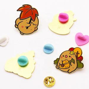 クラウンハットピンカスタムゴールドラインストーンクラウンブローチラペルピン - Product Image 5