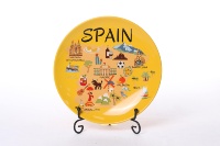 Ensemble de tasses en porcelaine fine souvenir d'Espagne, design carte de Madrid, Barcelone, Ibiza, réutilisables, compatibles lave-vaisselle, cadeaux de voyage, nouvelle arrivée, prix bas