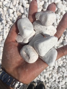 حديقة الطبيعية هبط جولة الثلوج الأبيض حصى - Product Image 4