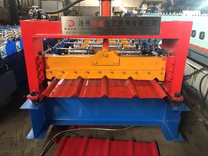 Mạ kẽm áo kim loại <span class=keywords><strong>tole</strong></span> mái ngói tấm nhà máy cuộn tạo thành máy để bán sóng sườn r Bảng điều chỉnh cuộn tạo thành máy - Product Image 2