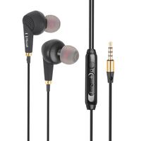 Écouteurs filaires HiFi Miccell en gros, 3,5 mm/Type-C, intra-auriculaires avec microphone mains libres pour les amateurs de musique et les iPhones