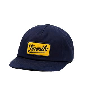 หมวกแก๊ปปีกแบน 5 ชิ้น แบบสแนปแบ็ค ปักโลโก้ตามสั่ง ผ้าฝ้าย ปีกโค้งเล็กน้อย - Product Image 1