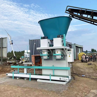 Machine d'emballage semi-automatique pour granulés de tourbe, 20 kg, 25 kg, 50 kg, machine d'emballage pour granulés d'engrais organique pour la plantation