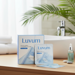 Luvum แผ่นมาส์กเจลใสสำหรับทะเลสาหร่าย pdrn 5EA มาสก์หน้าคุณภาพสูงใช้งานได้จริง - Product Image 3