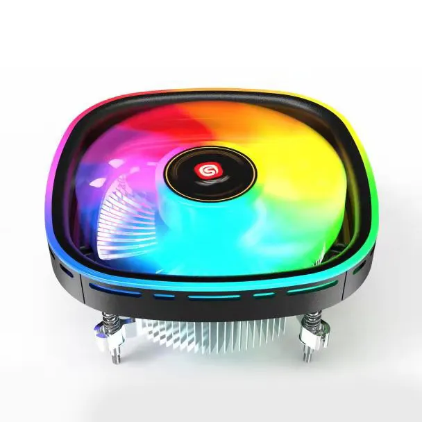 Fans & Cooling SOEYI OEM Heat Pipe Copper Heatsinks Compatible AMD CPU Cooler RGB Fan Cooler For PC