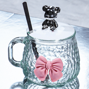 Tasse à Café en Verre Transparent, Vente en Gros Usine, Design Élégant pour Bureau et Maison, Lait et Latte - Product Image 3