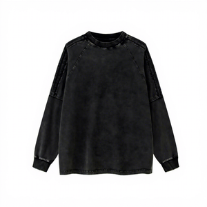 เสื้อสเวตเตอร์แขนยาวทรงโอเวอร์ไซส์สำหรับผู้ชาย คอวี ผ้าถัก สีพื้น สวมใส่สบาย เหมาะสำหรับฤดูหนาว ผลิตจากโพลีเอสเตอร์/คอตตอน เป็นมิตรต่อสิ่งแวดล้อม ระบายอากาศได้ดี - Product Image 6
