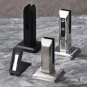 Accessoires <span class=keywords><strong>de</strong></span> <span class=keywords><strong>fixation</strong></span> pour poteaux <span class=keywords><strong>de</strong></span> main courante, bases <span class=keywords><strong>de</strong></span> sol et pinces à verre pour balustrades <span class=keywords><strong>de</strong></span> piscine en acier inoxydable 304 – Simplicité moderne - Product Image 1