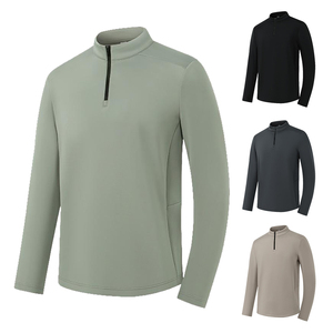 Fabricante personalizado Ropa deportiva para hombre de manga larga Capa base Ropa deportiva Camisas de compresión Hombres Fitness Top para hombres - Product Image 3