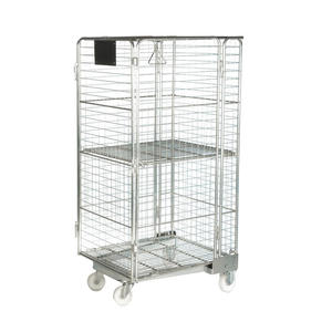 Industrial Roll Cart Heavy Duty <b>Laundry</b> Trolley for Warehouse Material Transport - Product Image 5