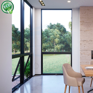 Black Commercial Aluminum Awning <b>Windows</b> Double Glazing Aluminium <b>Windows</b> Australian Compliant <b>Windows</b> - Product Image 4