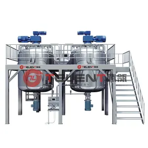 Soap Making Machine Small Line Factory Price Small Laundry Toilet Bath Soap Production Line Bar Wooden Case Shampoo Machine 500L