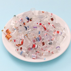 Miniature en résine en forme de bouteille, pour bijoux DIY, veilleuse, jouet artisanal, ornement, en plastique, style frais et doux - Product Image 4