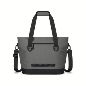 Zaino Termico Portatile Moderno Impermeabile con Logo Personalizzato, Borsa Frigo Isolante con Tracolla per Spiaggia, Birra, Pranzo - Product Image 1