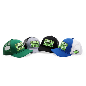 Casquette de baseball trucker classique de qualité supérieure personnalisée à 6 panneaux, 112 pré-courbés, bicolore - Product Image 4