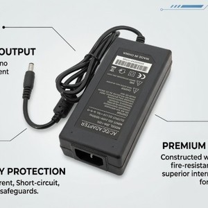 Cross-border <b>12V</b> 5A power <b>adapter</b> desktop 4A monitoring light strip LED display switching power supply <b>12V</b> 3A - Product Image 3