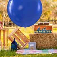 Ballons géants de 36 pouces, ballons ronds en latex de grande taille pour les décorations de fête d'anniversaire, de mariage, de remise de diplôme, de baseball, de thème nautique