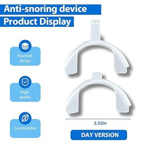 2025年シリコン製昼夜兼用高品質いびき防止マウスガード、歯ぎしり防止睡眠補助器具、いびき防止マウスピース - Product Image 3