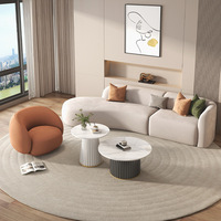 Kain ringan mewah kursi Sofa tunggal Nordik minimalis Modern untuk penerimaan tamu Internet Area istirahat selebriti