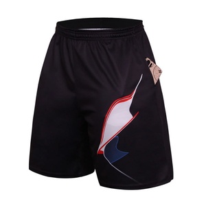 2023 Hot Sale Custom Quick Dry Digital Printing Embroidery Mesh <b>Mens</b> Basketball Shorts - Product Image 4