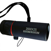 Télescope monoculaire exclusif transfrontalier haute définition à grossissement 10x, vision nocturne faible luminosité, pour téléphone portable et activités de plein air
