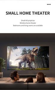 Android Wifi <span class=keywords><strong>LED</strong></span> chiếu với đèn LCD Pocketable tự động lấy nét ống kính máy chiếu - Product Image 4